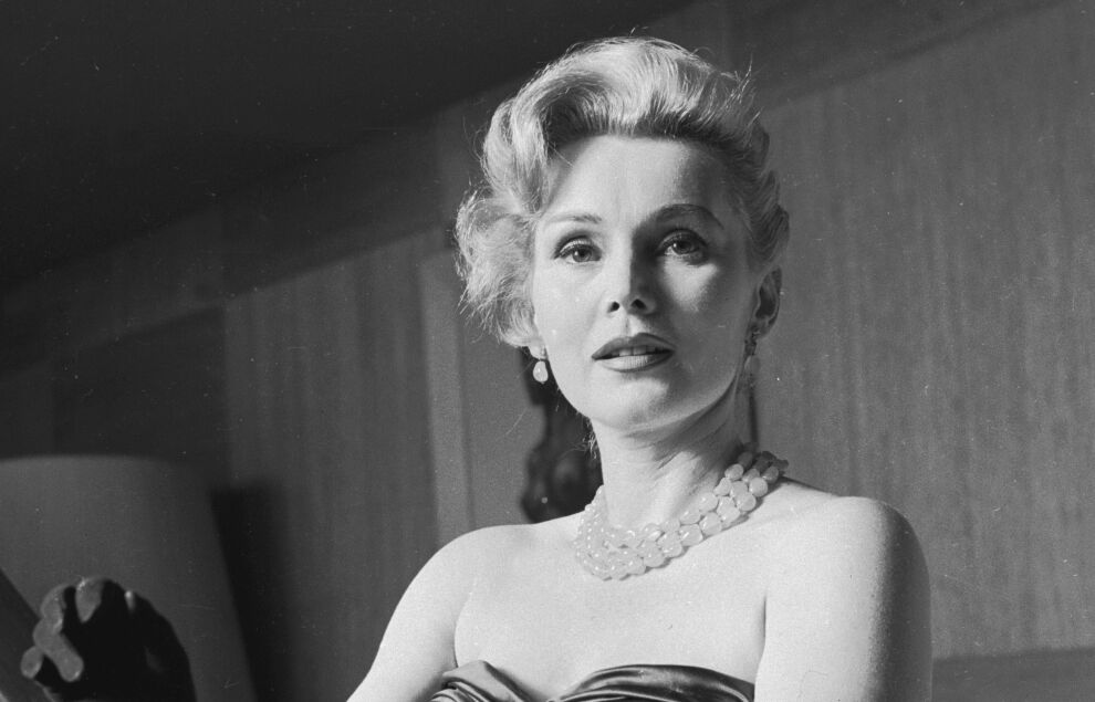 Glamorous Icon Zsa Zsa Gabor