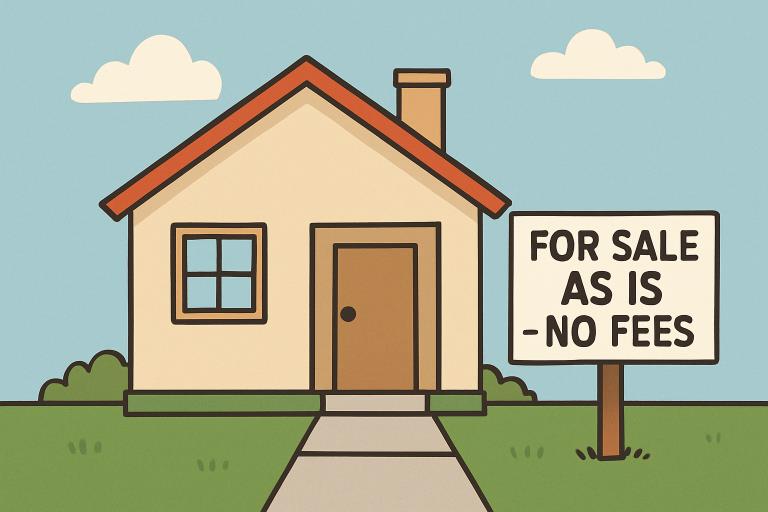 a complete overview of selling your home as is without incurring fees