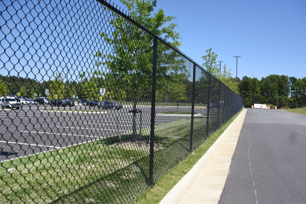 chain link fencing for security and visibility