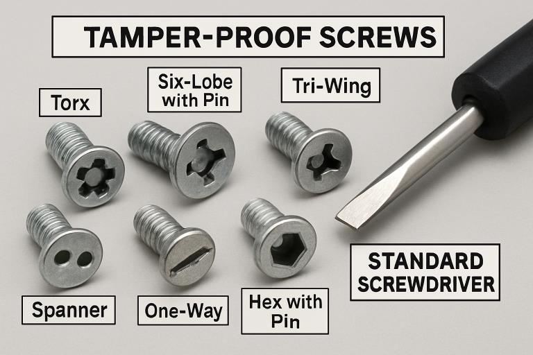 how tamper proof screws help protect what matters most