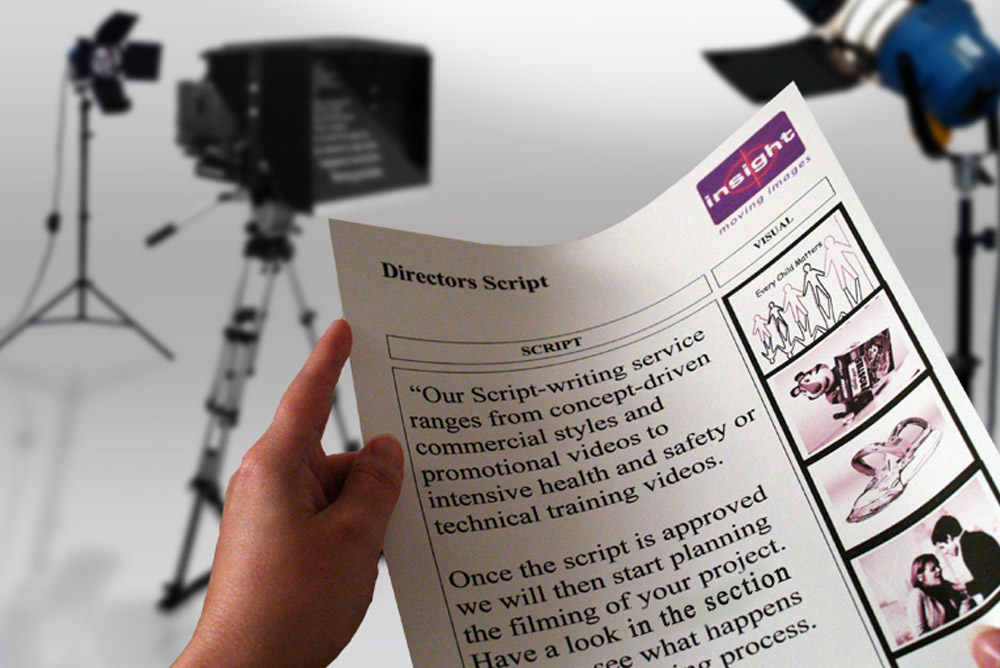 scriptwriting for video projects
