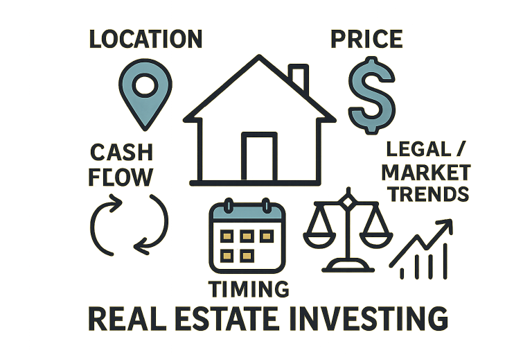 the essential factors to consider when investing in real estate properties