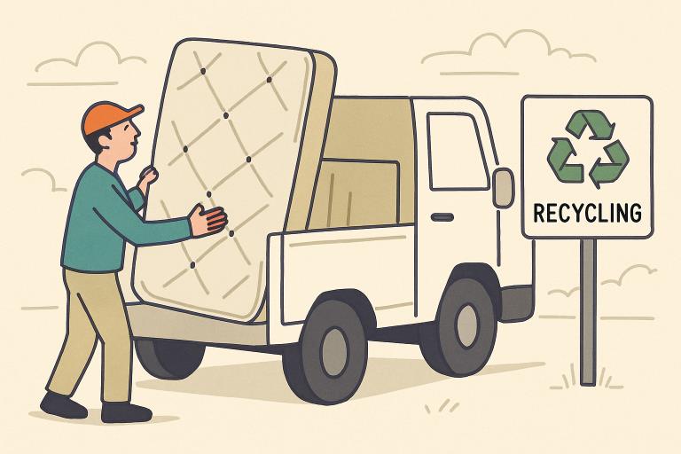 a step by step guide to recycling your mattress responsibly