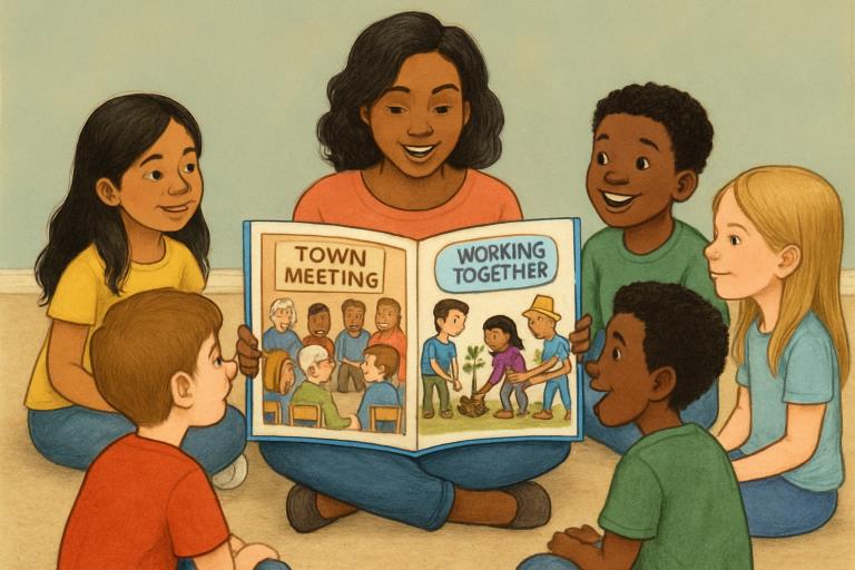 engaging children in civic education through storytelling