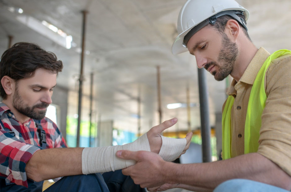 filing a workers' compensation claim after a construction accident