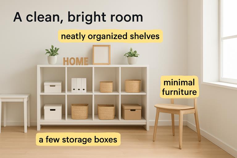 inspiring decluttering tips for a clean, new beginning