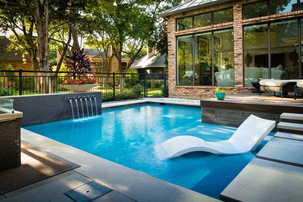 minimalist pool design
