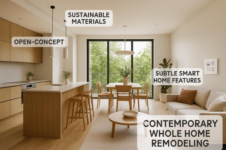 modern approaches to whole home remodeling