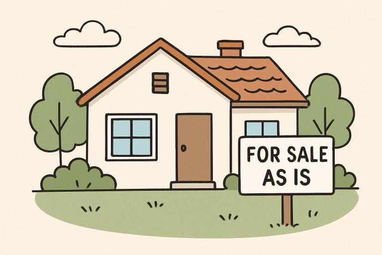 how selling a house as is can save time and stress