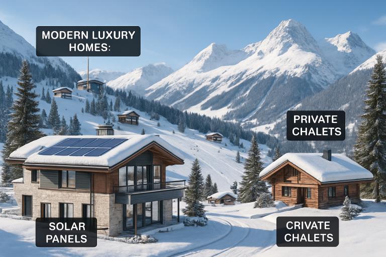 how ski resort communities are shaping luxury mountain living
