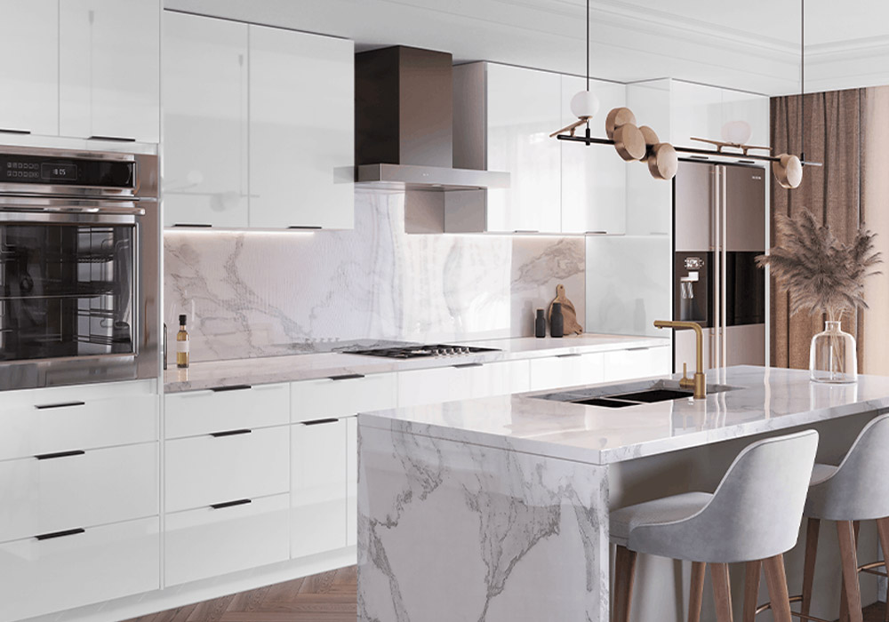 tips for using high gloss paint on cabinets to achieve an enhanced look